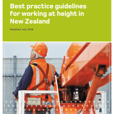 Worksafe NZ – Best Practice Guidelines for Working at&nbsp;Height
